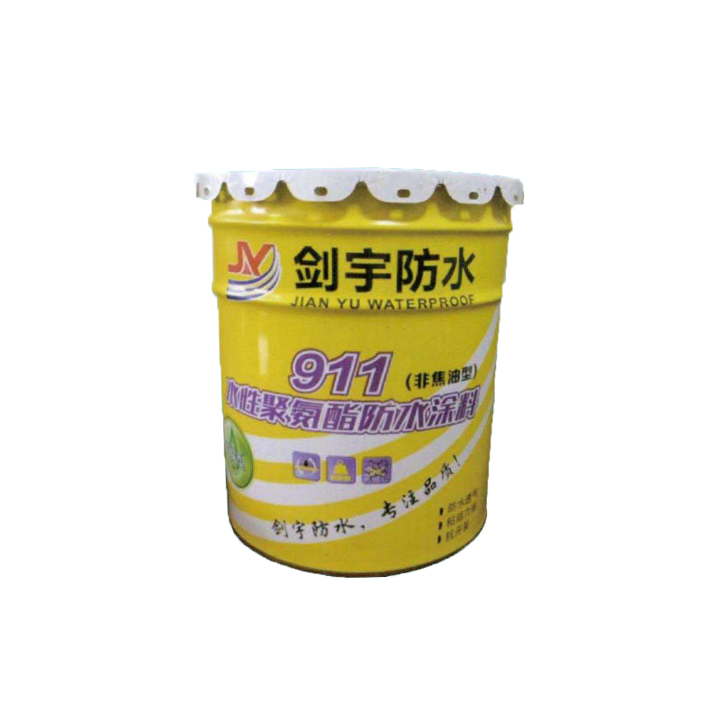 911 Water-based Polyurethane Waterproof Coating