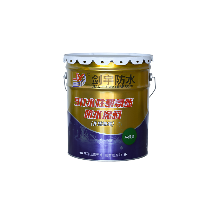 911 Water-based Polyurethane Waterproof Coating